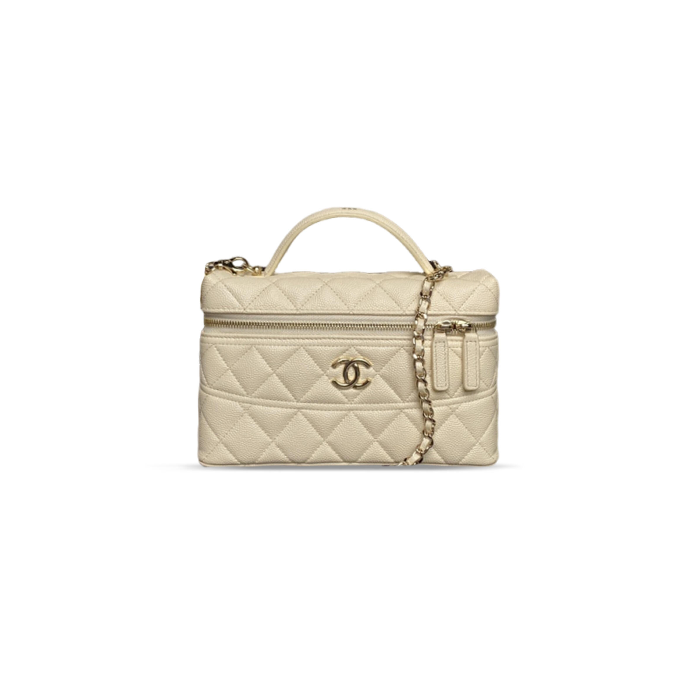 CHANEL 25C LUNCH BOX BAG CHAIN CLUTCH BAG AP4407 (19.5*17*5cm)